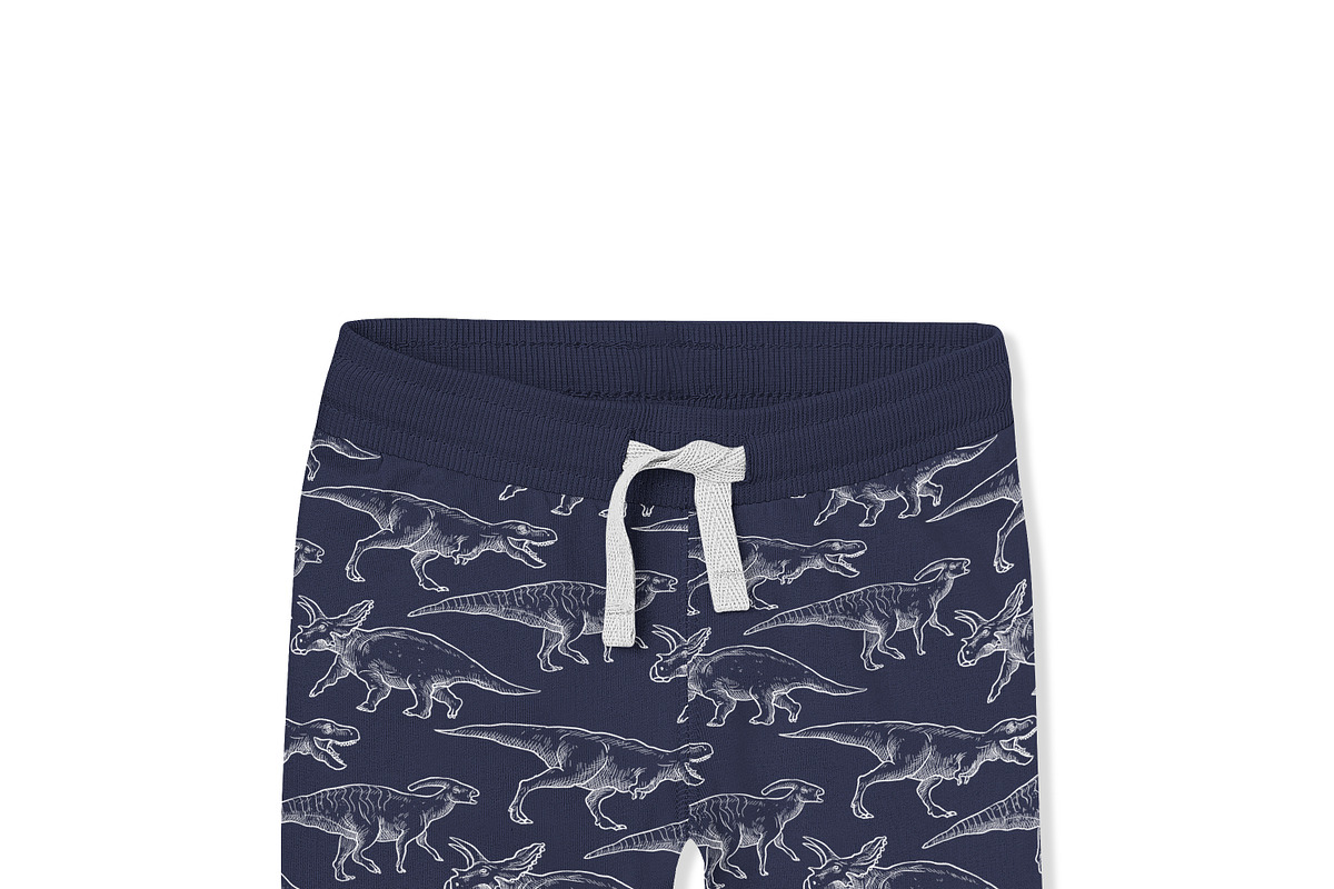 Baby Cotton Pants Mock-ups Set, a Bottom Mockup by Mocca Mockups Store (Photo 6 of 22)