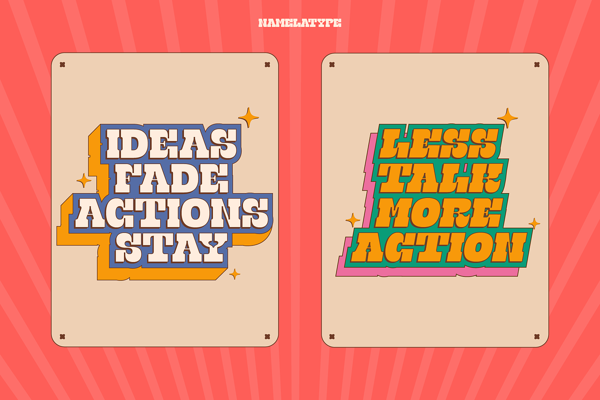 Marahaban, a Slab Serif Font by Namela Studio (Photo 8 of 13)