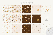 Cute Chickens & Florals Nursery Art, an Animal Illustration by Jenteva Art (Thumbnail 13 of 16)