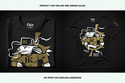 Photoshop T-Shirt Templates, a Shirt Mockup by Price Foundry (Thumbnail 7 of 7)