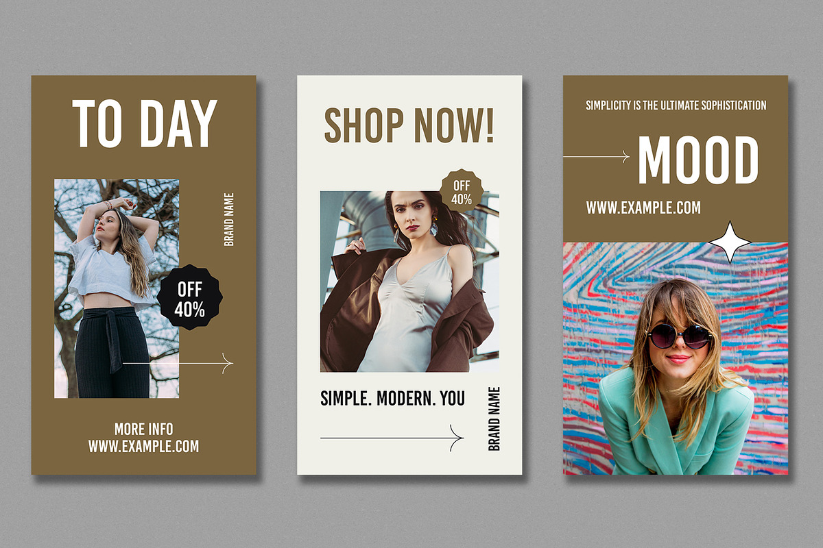 Minimal Social Media Story Template, an UI Kit Template by ContestDesign (Photo 1 of 4)