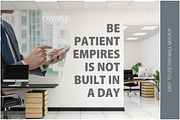 OFFICE Wall Mockup Bundle, a Print Template by Yuri-U (Thumbnail 9 of 15)