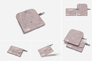 Cosmetic Bag Mockup PSD
