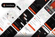 UIKit for food, driver, Technican, an UI Kit Template by Fluttertop (Thumbnail 6 of 9)