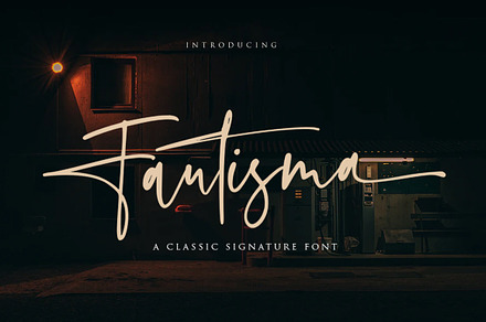 Faustima - Chic Signature Font