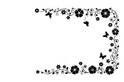 Floral Grass Border Silhouette Bundl, an Illustration by Amazin_art (Thumbnail 9 of 51)