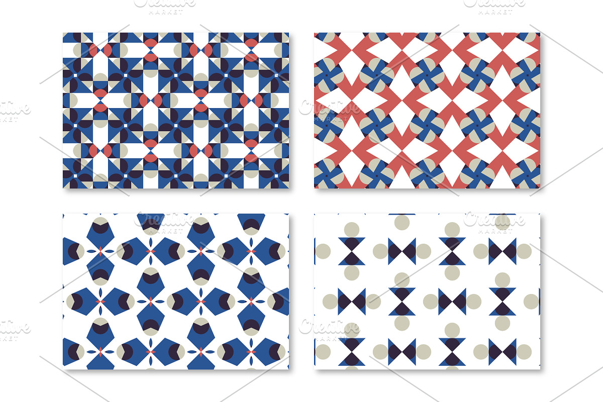 POLLE geometric seamless patterns., a Pattern Graphic by Peolla (Photo 8 of 10)