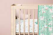 Swan Princess - Pattern & Prints, a Pattern Graphic by Brzozowska (Thumbnail 7 of 9)