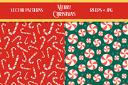 Christmas Vector Patterns Collection, a Pattern Graphic by AnnaViolet_store (Thumbnail 9 of 10)