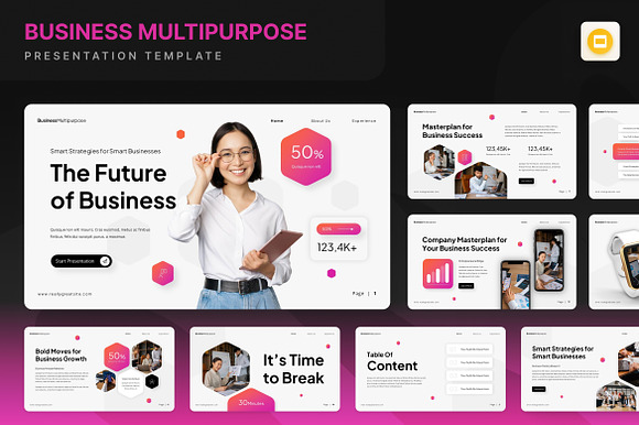 Business Multipurpose Presentation preview 8