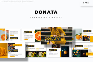 Donata - Powerpoint Template