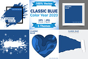 Color of the Year 2020 Classic Blue, a Decorative Illustration by TAlex (Thumbnail 1 of 6)