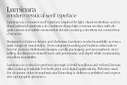 Luminara – Modern Mystical Serif, a Serif Font by OWPictures (Thumbnail 8 of 10)