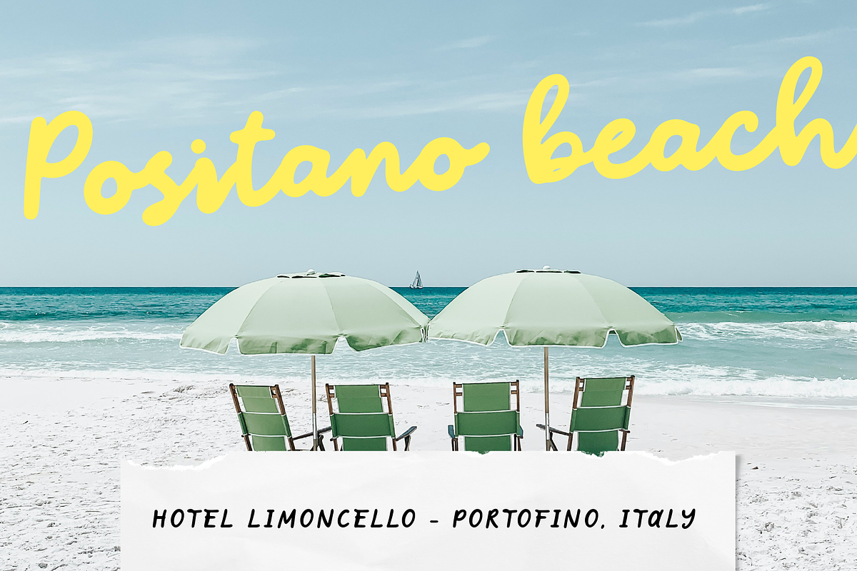 Amalfi - Coastal Summer Retro Script, a Script Font by Kaya Fonts (Photo 29 of 39)