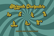 Minebold - Retro Bold Handwritten, a Script Font by ahweproject (Thumbnail 8 of 11)