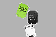Glued Poster Mockup, an Advertising Mockup by Bartama Graphic (Thumbnail 3 of 4)