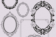 Ornella Ornamental & Embossed Frames, an Object Graphic by alonahaidash (Thumbnail 13 of 19)