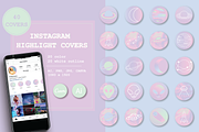 Instagram Highlights: Galaxy, a Social Media Template by Liseno Designs (Thumbnail 1 of 5)