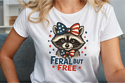 Feral but Free Raccoon 4th of July P, an Illustration by Sublimation Artist (Thumbnail 2 of 9)