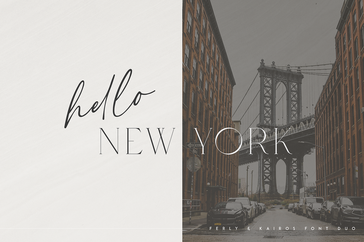 Ferly & Kairos font duo, a Serif Font by Only Fonts (Photo 4 of 14)