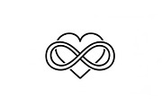 50 Infinity Heart Symbol Vector Bund, an Illustration by abu67222 (Thumbnail 48 of 51)