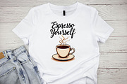 Espresso Yourself – Fun Coffee #1, an Illustration by Awieee1 (Thumbnail 2 of 4)