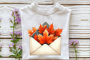 Autumn Envelope Clipart, an Illustration by Rose Art (Thumbnail 4 of 7)