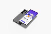 Samsung Galaxy S25 Ultra Mockup, a Device Mockup by suciamairastd (Thumbnail 5 of 5)