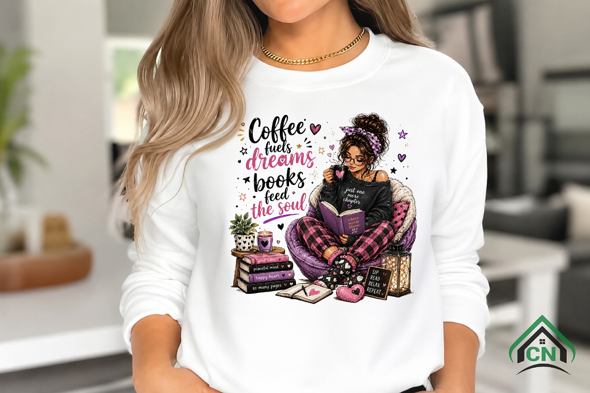 Coffee Dreams PNG, a Seasonal Illustration by Craft Nest (Photo 3 of 6)