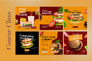 Burger / Food Instagram | CANVA, a Social Media Template by Azruca (Thumbnail 9 of 17)