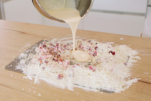 Berry pastry preparation baking cookies table, a Food & Drink Photo by Photo Drive Studio