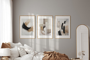 Abstract Modern Prints Wall Art Set