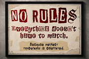 ScrapTheory - Endless Disorder, a Handwritten Font by HypeWorksCo (Thumbnail 10 of 13)