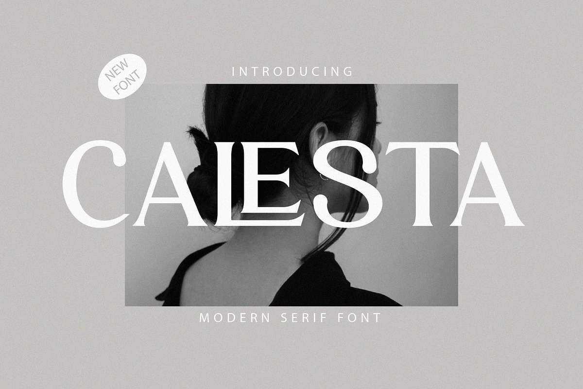 CALESTA, a Serif Font by Muflieart (Photo 1 of 7)