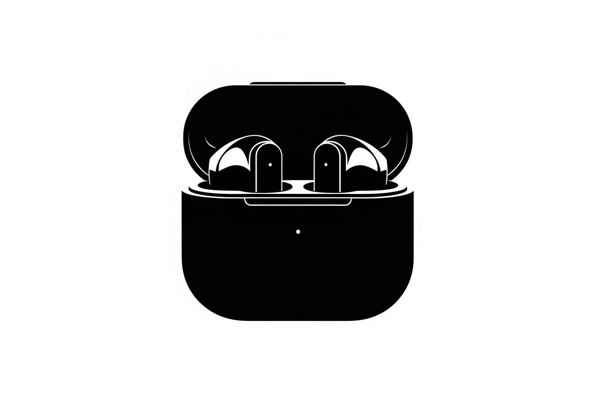 50 Wireless Earbuds Silhouette Icon, an Illustration by abu67222 (Photo 30 of 51)
