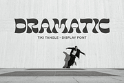 Tiki Tangle - Retro Display Font, a Serif Font by Shakira Studio (Thumbnail 7 of 15)