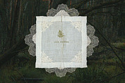 Vintage Lace Handkerchief Collage, an Object Graphic by Laras Wonderland (Thumbnail 2 of 12)