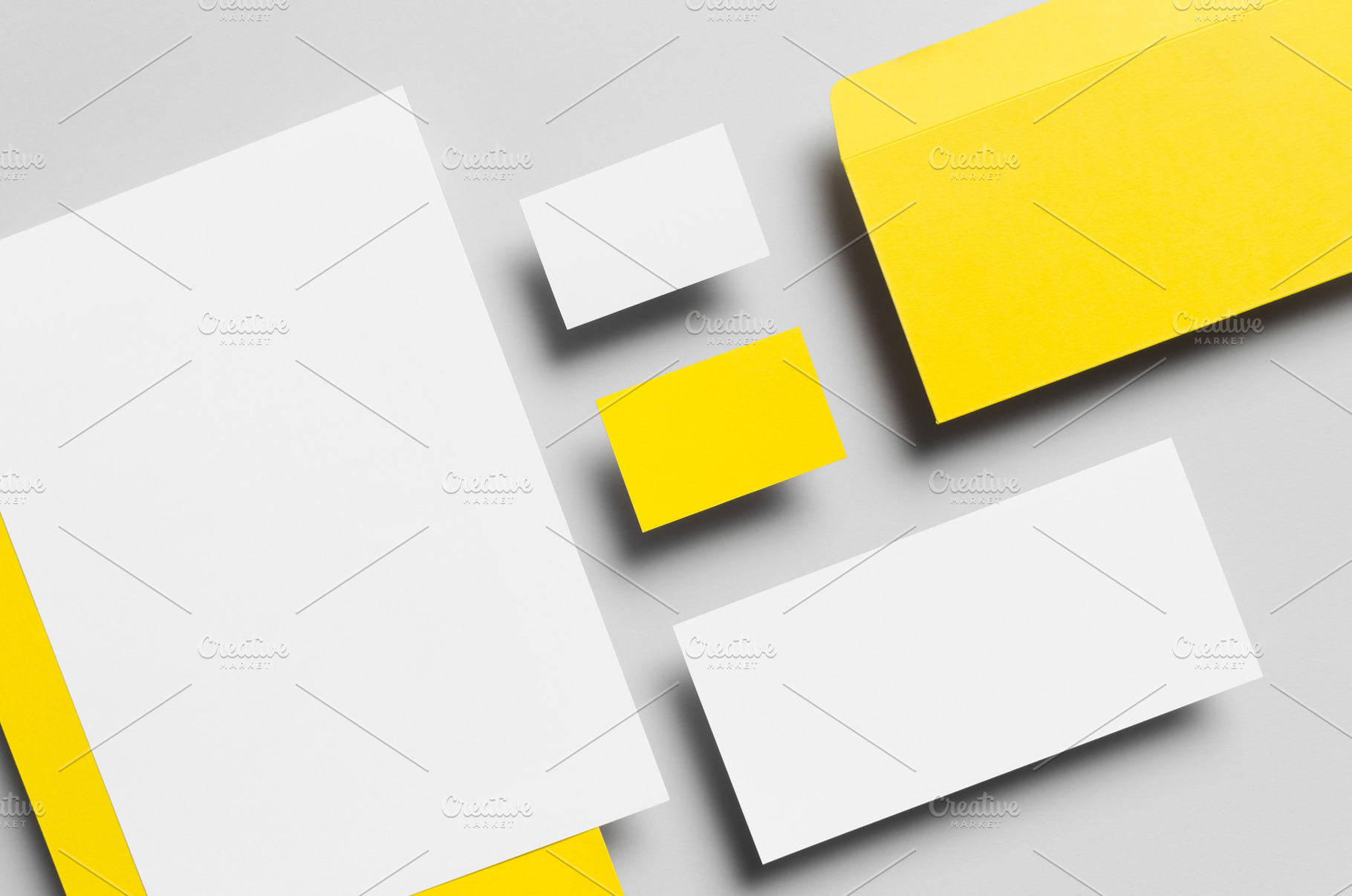 Branding stationery mockup JPEG, an Abstract Photo by Shablon