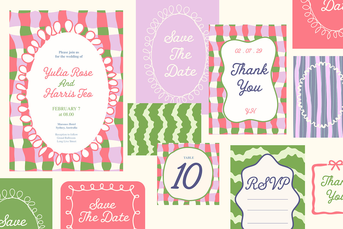 300+ Whimsical Background and Frames, an Object Graphic by Jiwstudio (Photo 4 of 20)