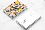 Lemon Crush Business Card Template, a Business Card Template by Human-made. Made to feel. (Thumbnail 3 of 3)