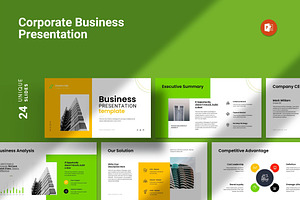 Simple Minimal Business Presentation, a Presentation Template by Fit-tee