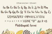 Maple Memories, a Script Font by Attype (Thumbnail 7 of 8)