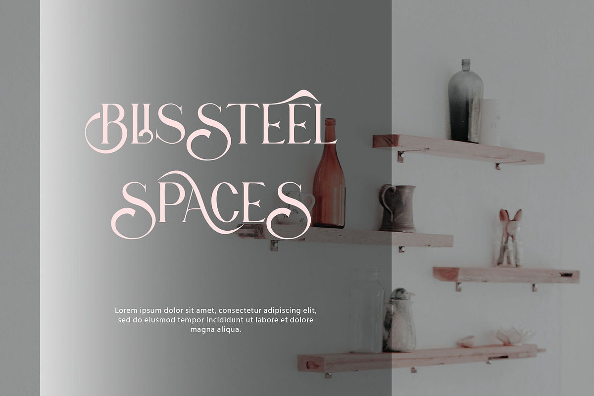 SALINCA Unique Serif Typeface, a Serif Font by yaqublekker (Photo 2 of 9)