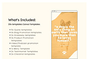 Pets Pinterest Pins Canva Templates, a Social Media Template by Cultive Creative (Thumbnail 3 of 12)