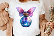Watercolor Fairy Apothecary Clipart, an Illustration by Canvas Craft (Thumbnail 4 of 7)