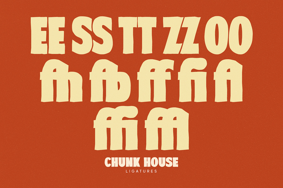 Chunk House, a Sans Serif Font by Nathatype (Photo 8 of 11)