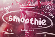 SA Smoothie Bold | Handwritten Font, a Handwritten Font by Artcoast Std. (Thumbnail 1 of 6)