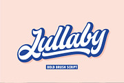Lullaby | Bold Script, a Script Font by adwintash (Thumbnail 1 of 13)