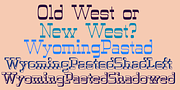 WyomingPastad, a Slab Serif Font by Ingrimayne Type (Thumbnail 2 of 5)