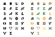 A-Z Lettermarks - Ready made logos, a Branding & Logo Template by Beautypes (Thumbnail 6 of 10)